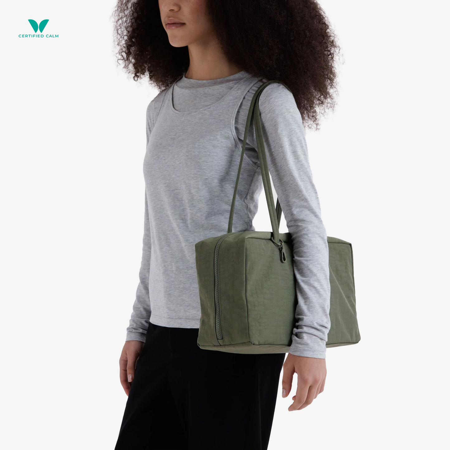 Baggu Medium Nylon Bowler Bag