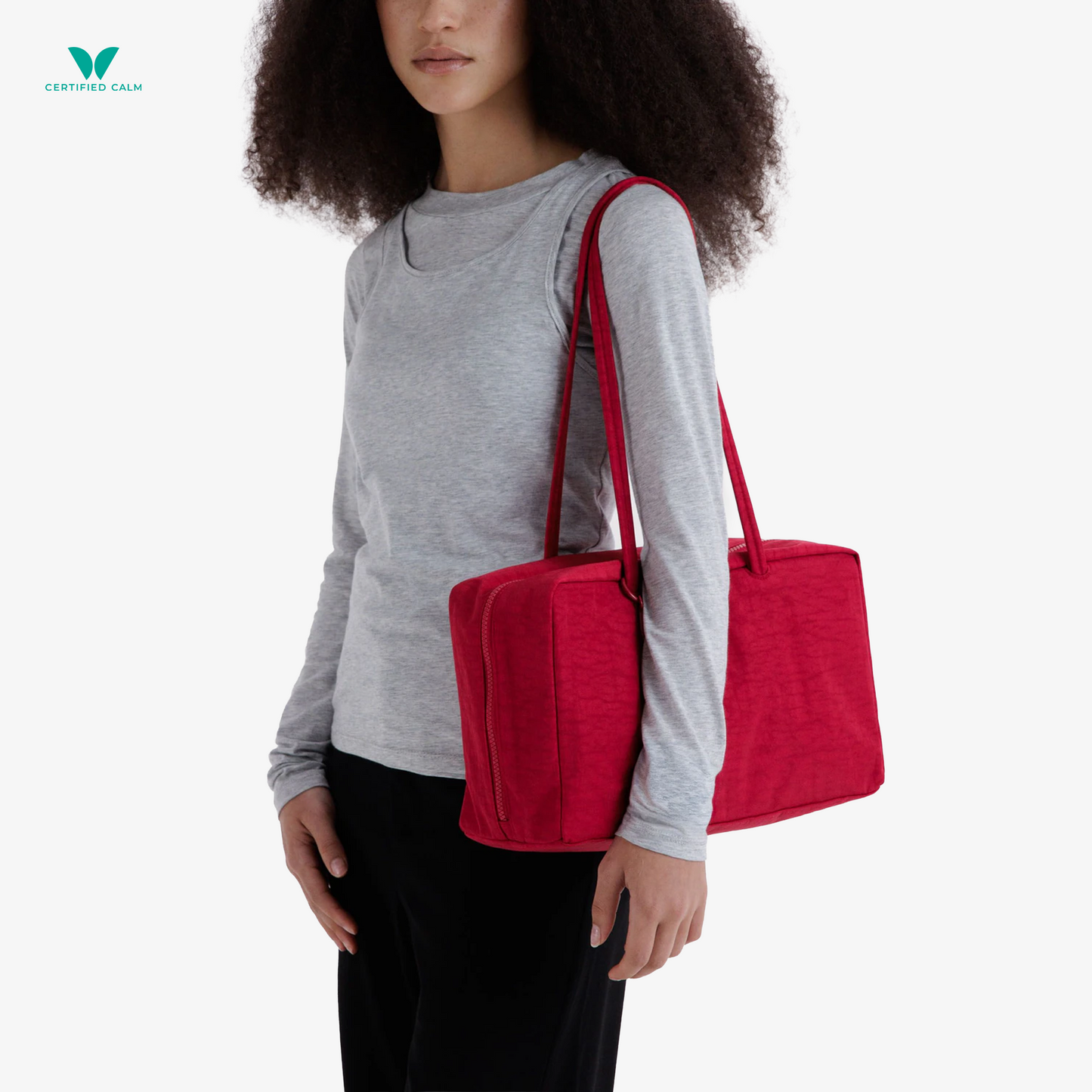 Baggu Medium Nylon Bowler Bag