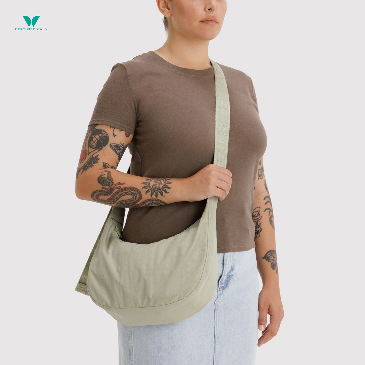 Baggu Medium Nylon Crescent Bag