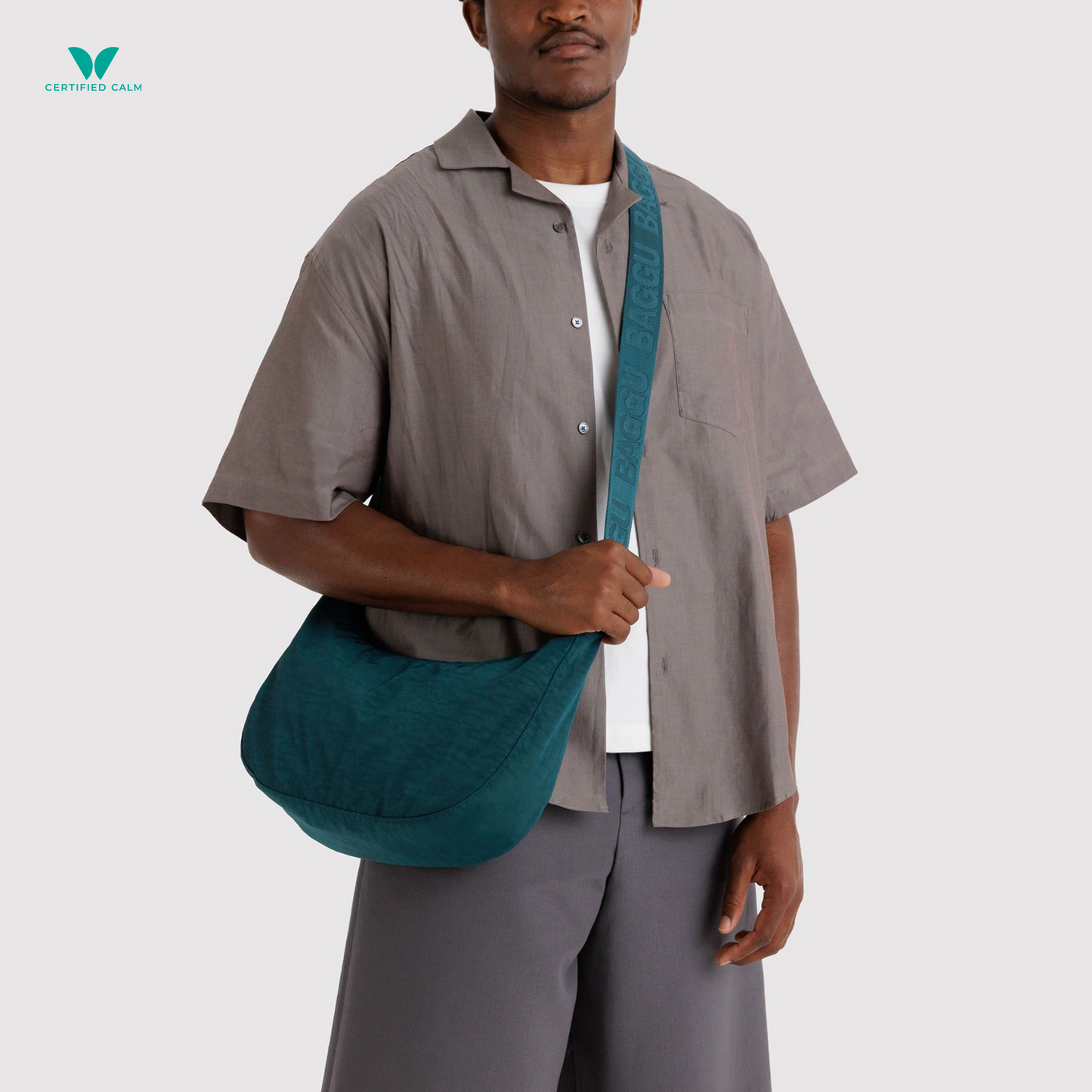 Baggu Medium Nylon Crescent Bag