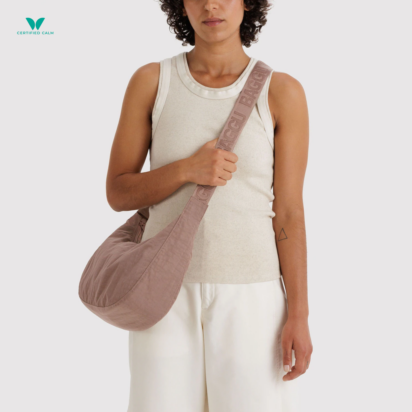 Baggu Medium Nylon Crescent Bag