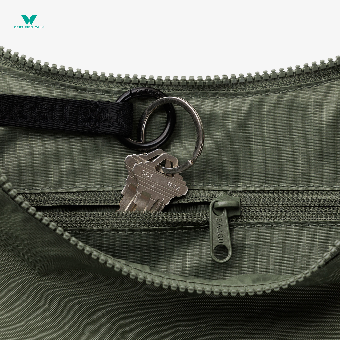 Baggu Medium Nylon Crescent Bag