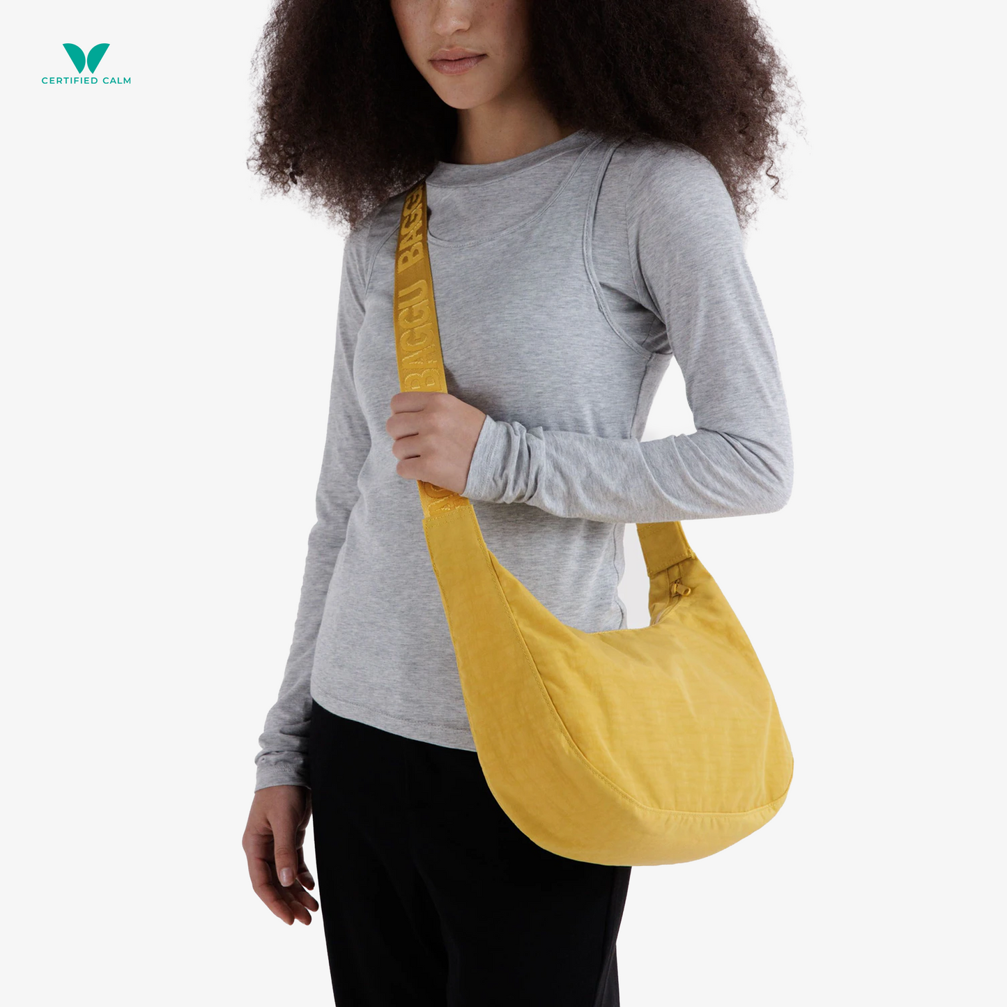 Baggu Medium Nylon Crescent Bag