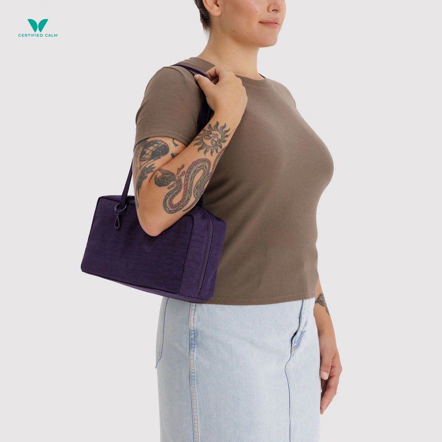 Baggu Nylon Bowler Bag