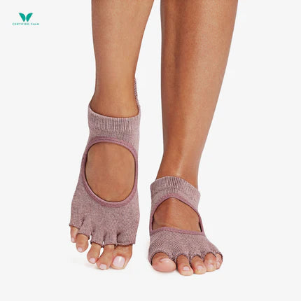 ToeSox Grip Socks Half Toe Bellarina