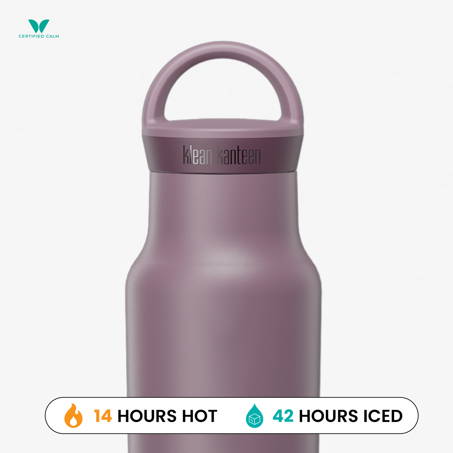 Klean Kanteen Rise 12oz Classic (w/ Arch Loop Cap)