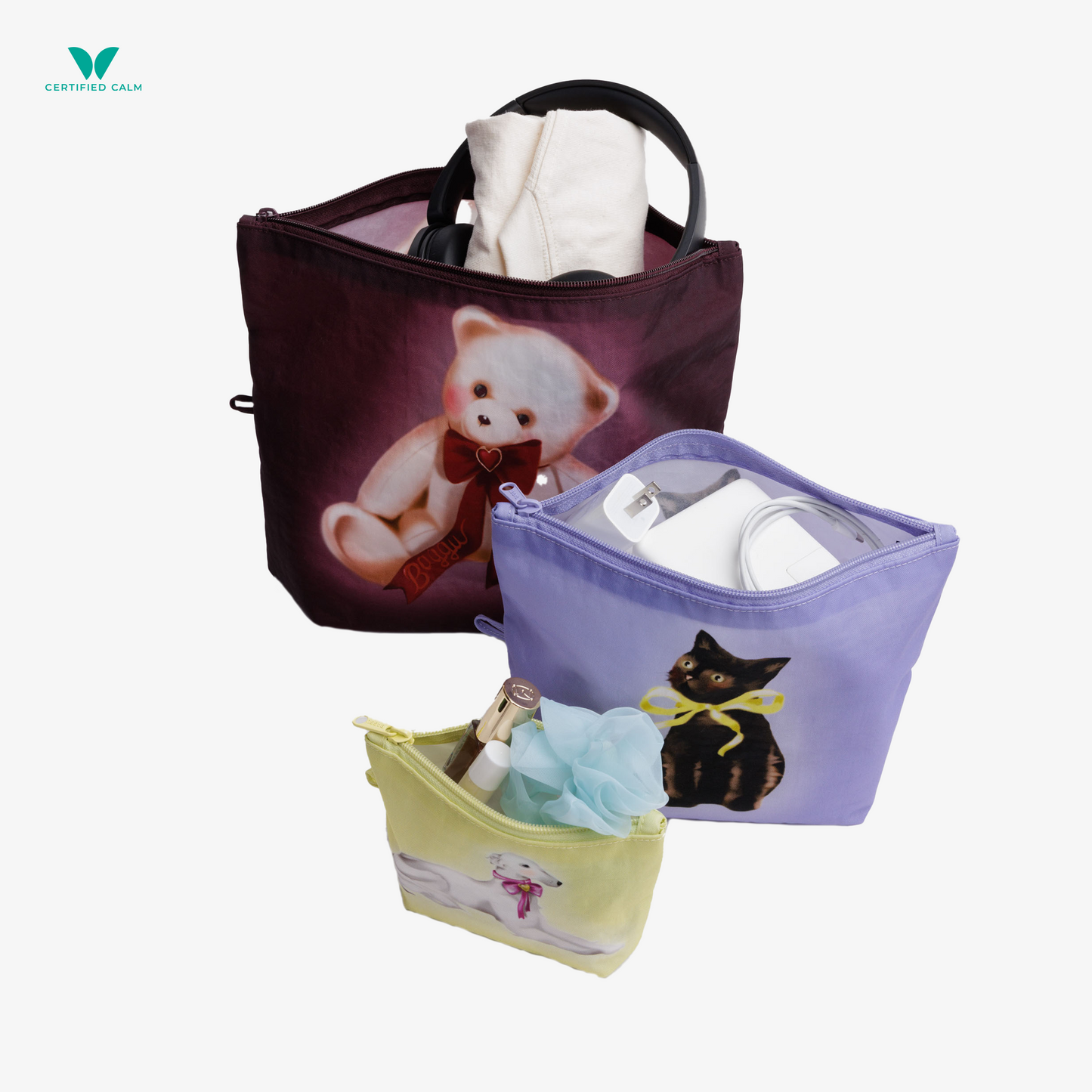 Baggu Go Pouch Set