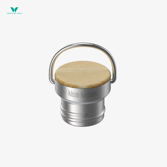 Klean Kanteen 20oz Rise Reflect with Bamboo Cap
