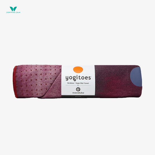 Manduka Yogitoes® Skidless Yoga Mat Long Towel 79'' - Mind Space