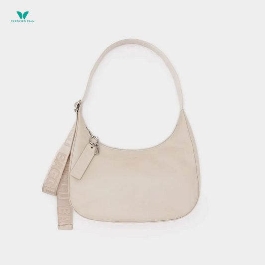 Baggu Medium Recycled Leather Crescent Bag