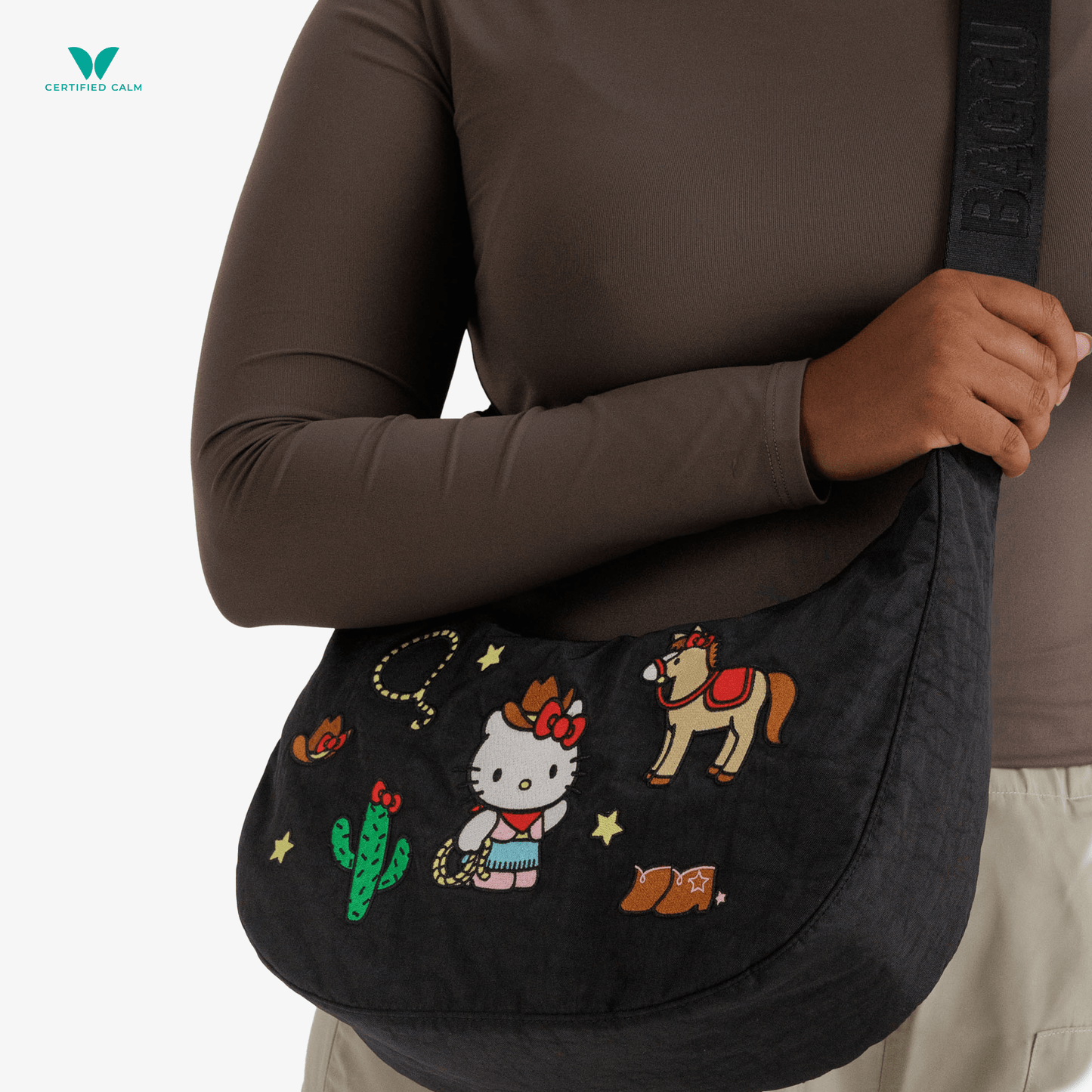 Baggu Medium Nylon Crescent Bag