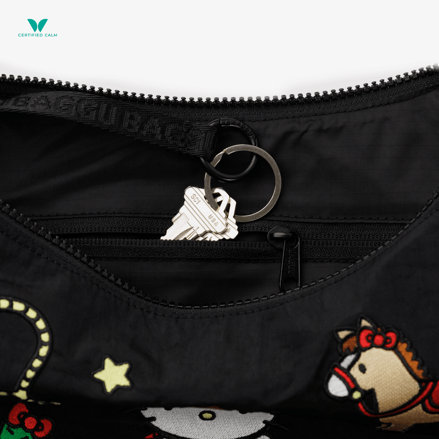 Baggu Medium Nylon Crescent Bag