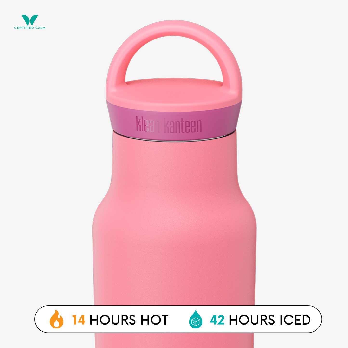 Klean Kanteen Rise 12oz Classic (w/ Arch Loop Cap)