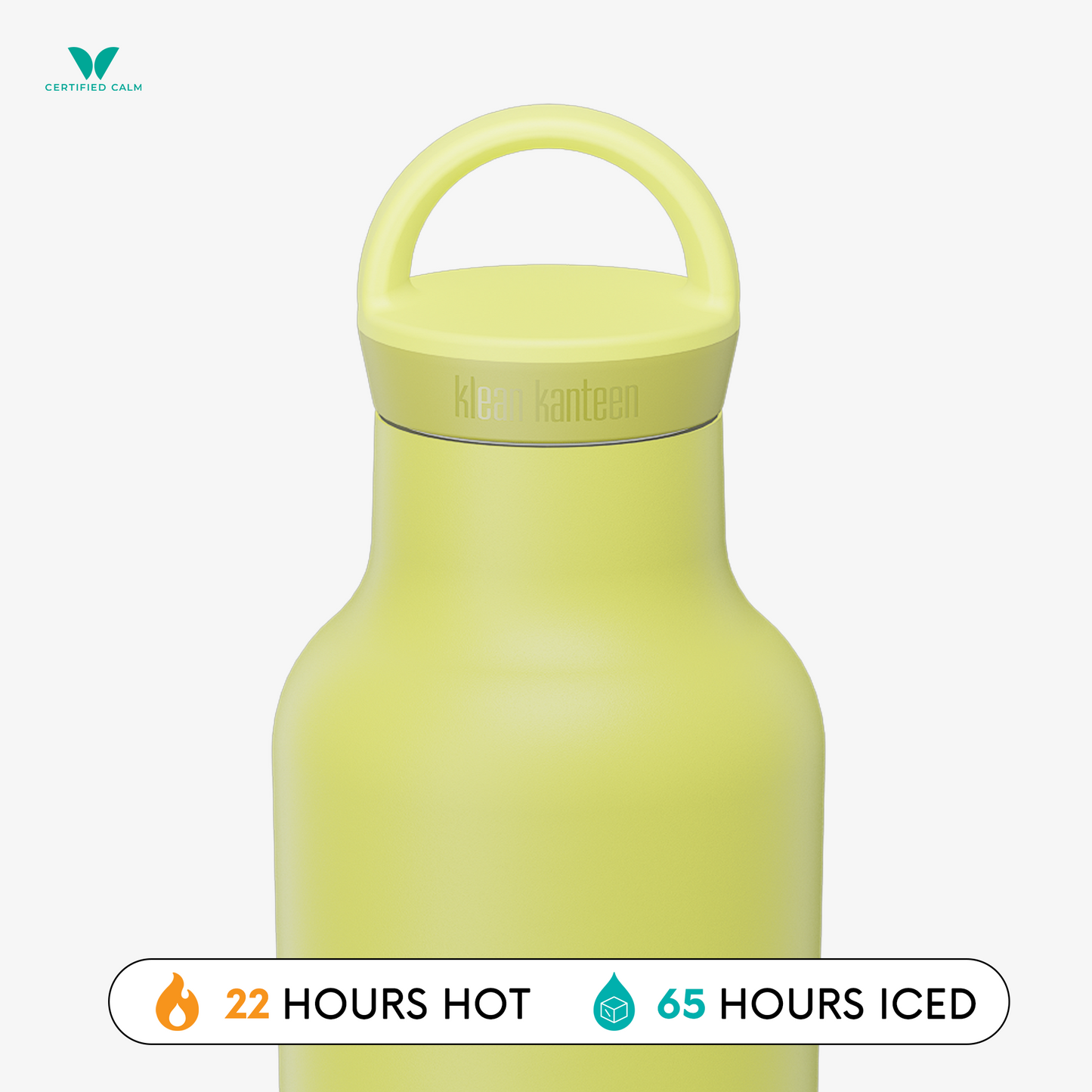 Klean Kanteen Rise 20oz Classic (w/ Arch Loop Cap)