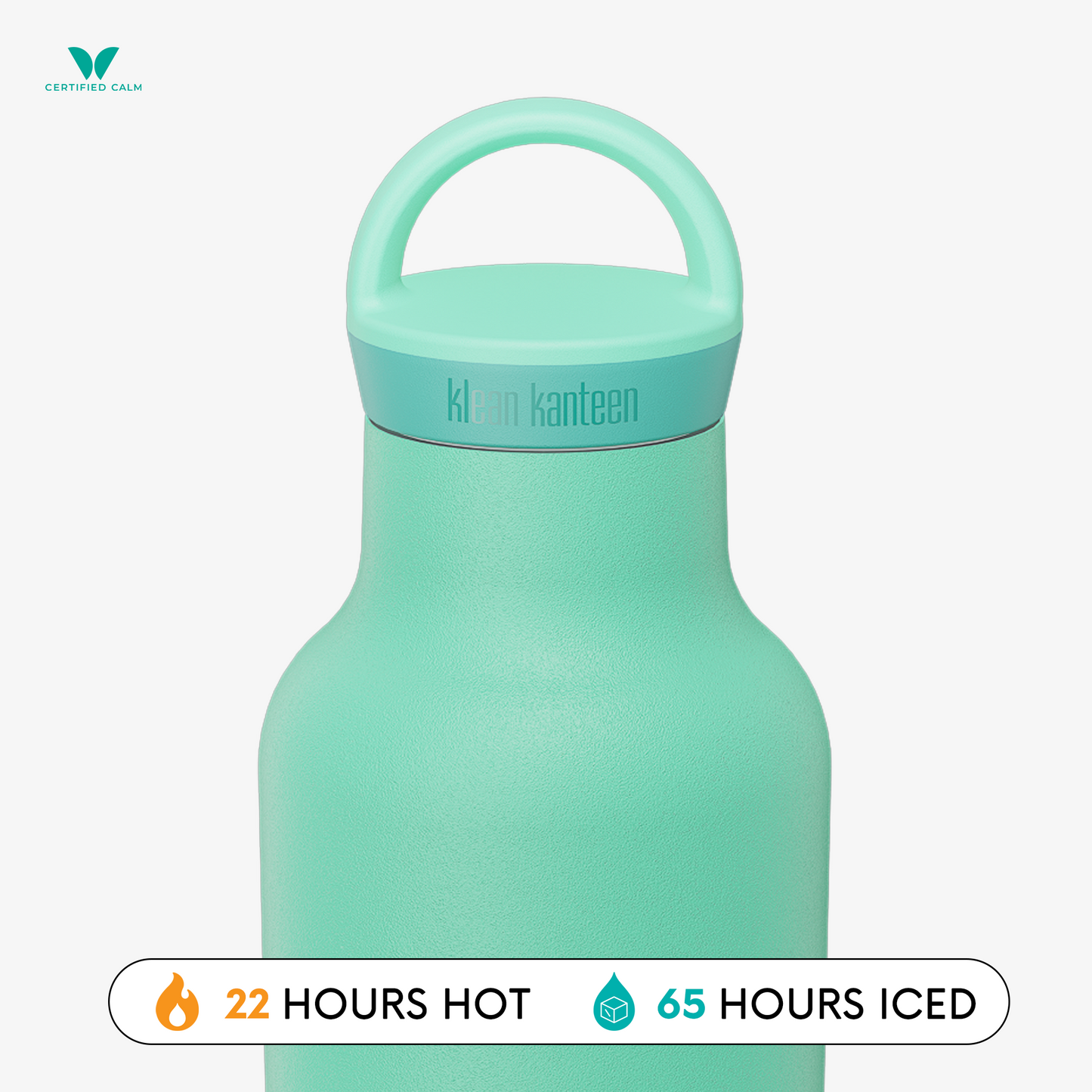 Klean Kanteen Rise 20oz Classic (w/ Arch Loop Cap)
