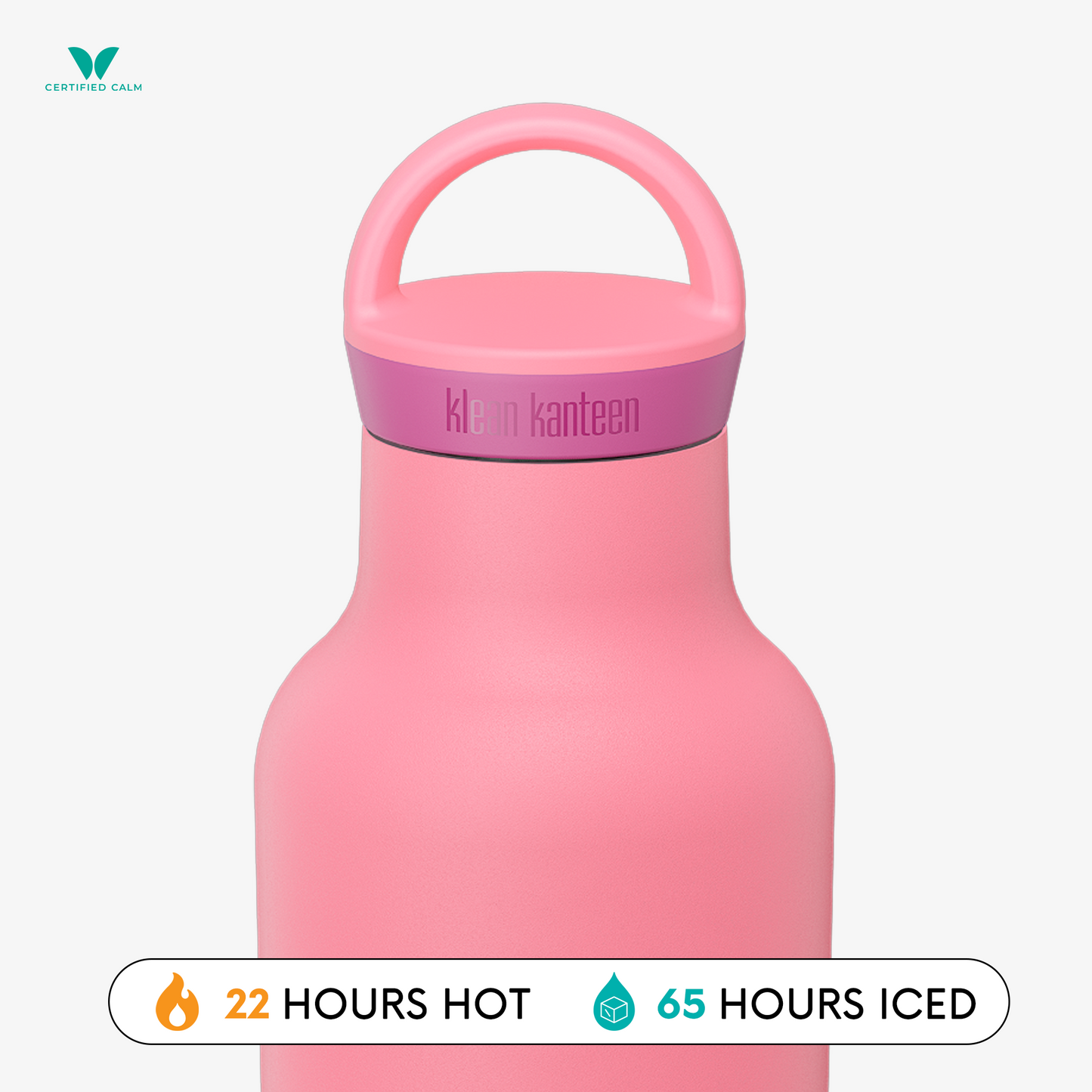 Klean Kanteen Rise 20oz Classic (w/ Arch Loop Cap)