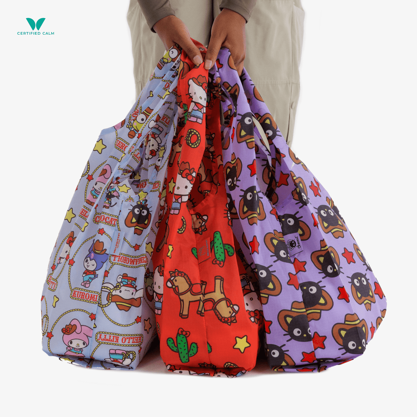 Set of 3 Standard Baggu Reusable Bags