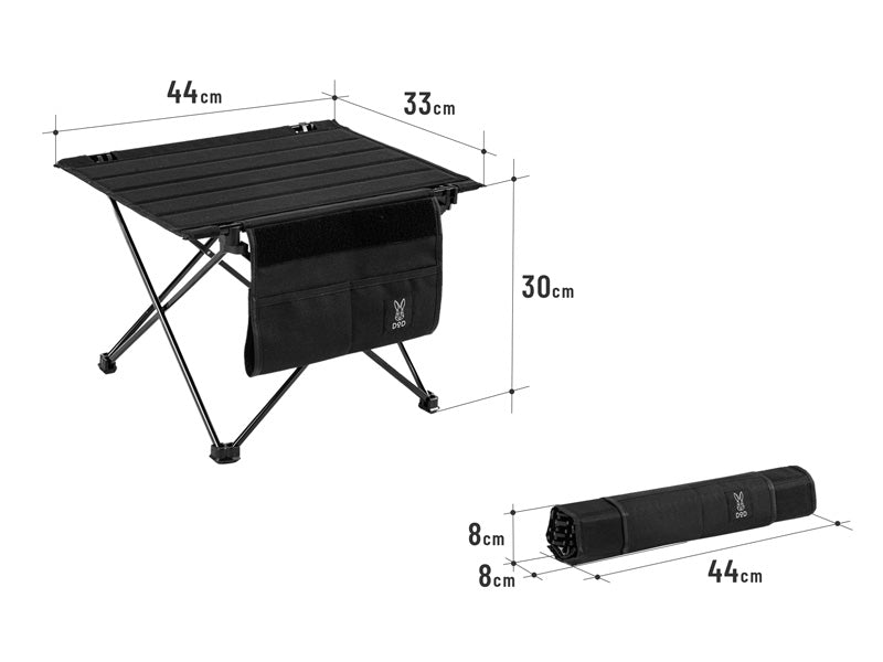 DoD Rider's Camping table RX - Black