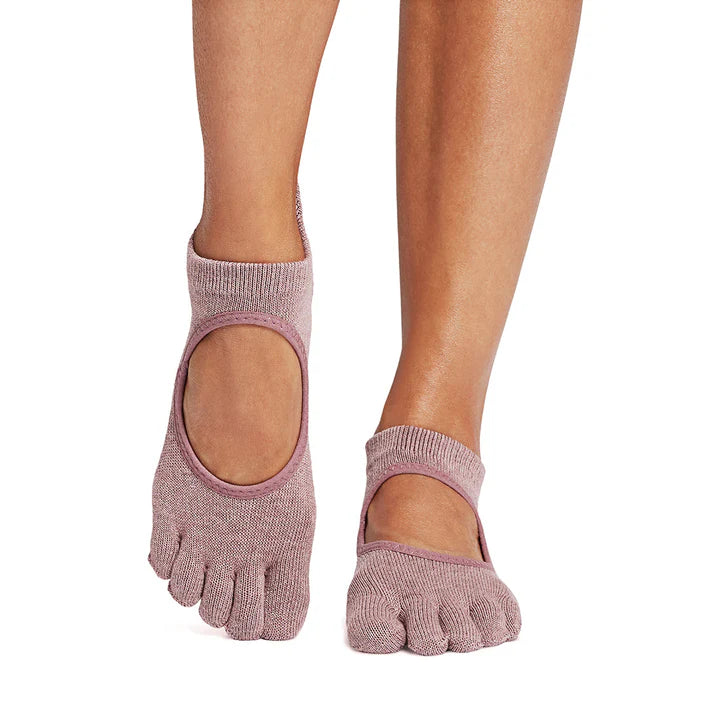 ToeSox Grip Socks Full Toe Bellarina