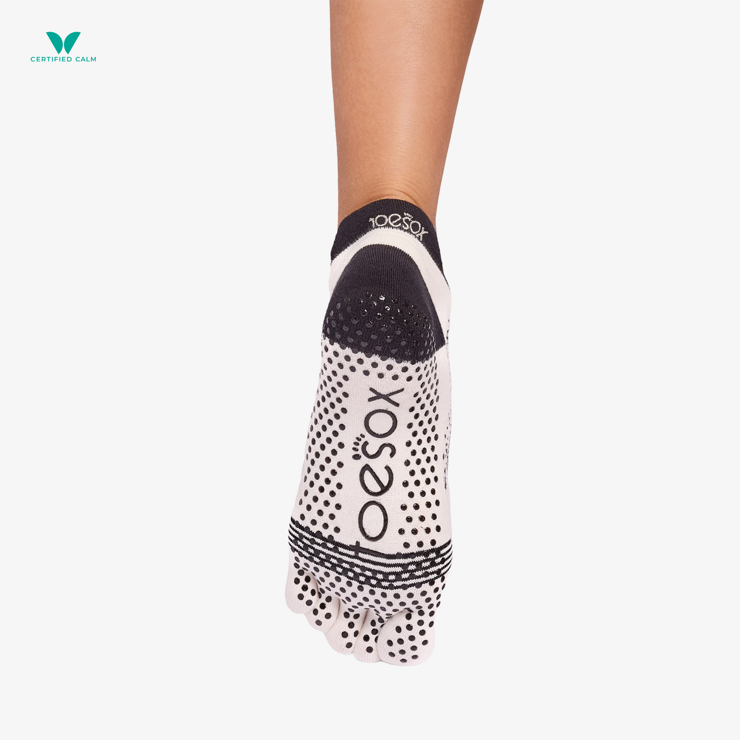 ToeSox Grip Socks Full Toe Bellarina