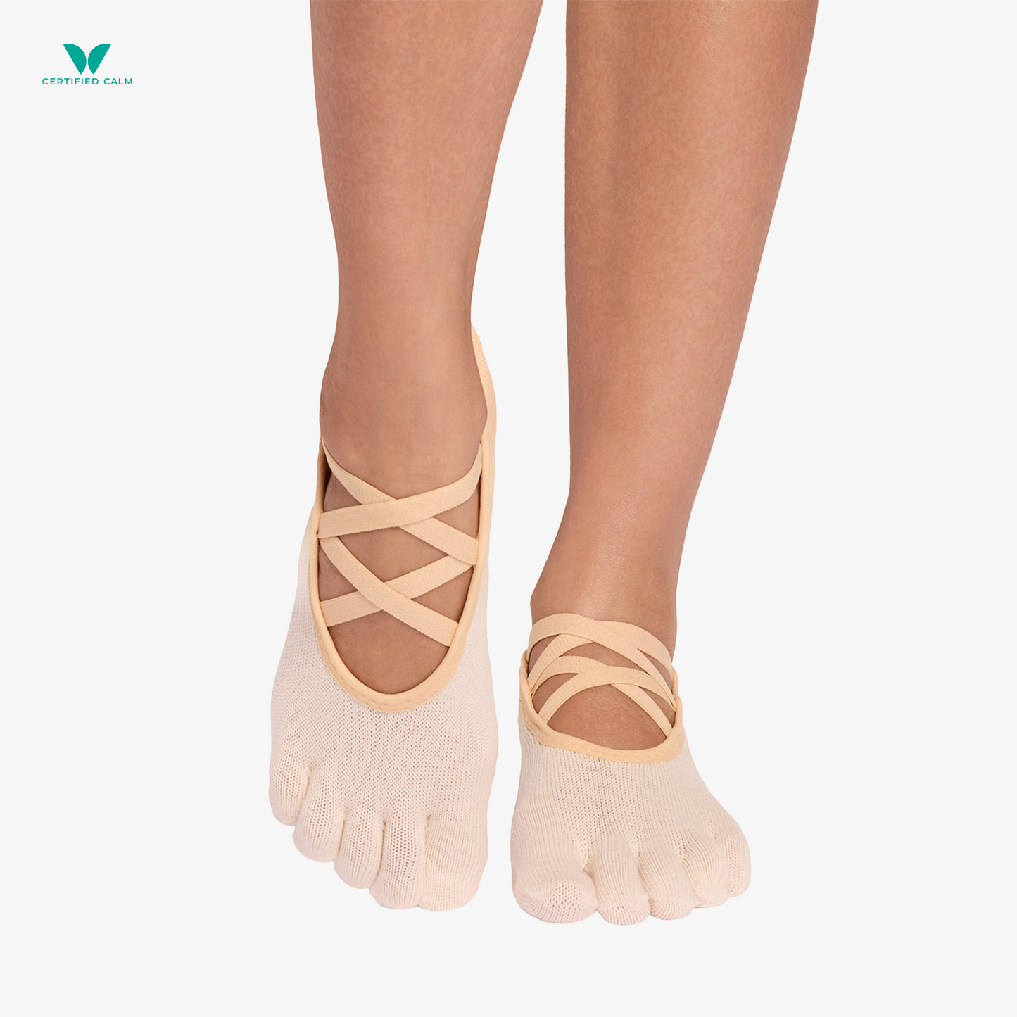 ToeSox Grip Socks Full Toe Elle