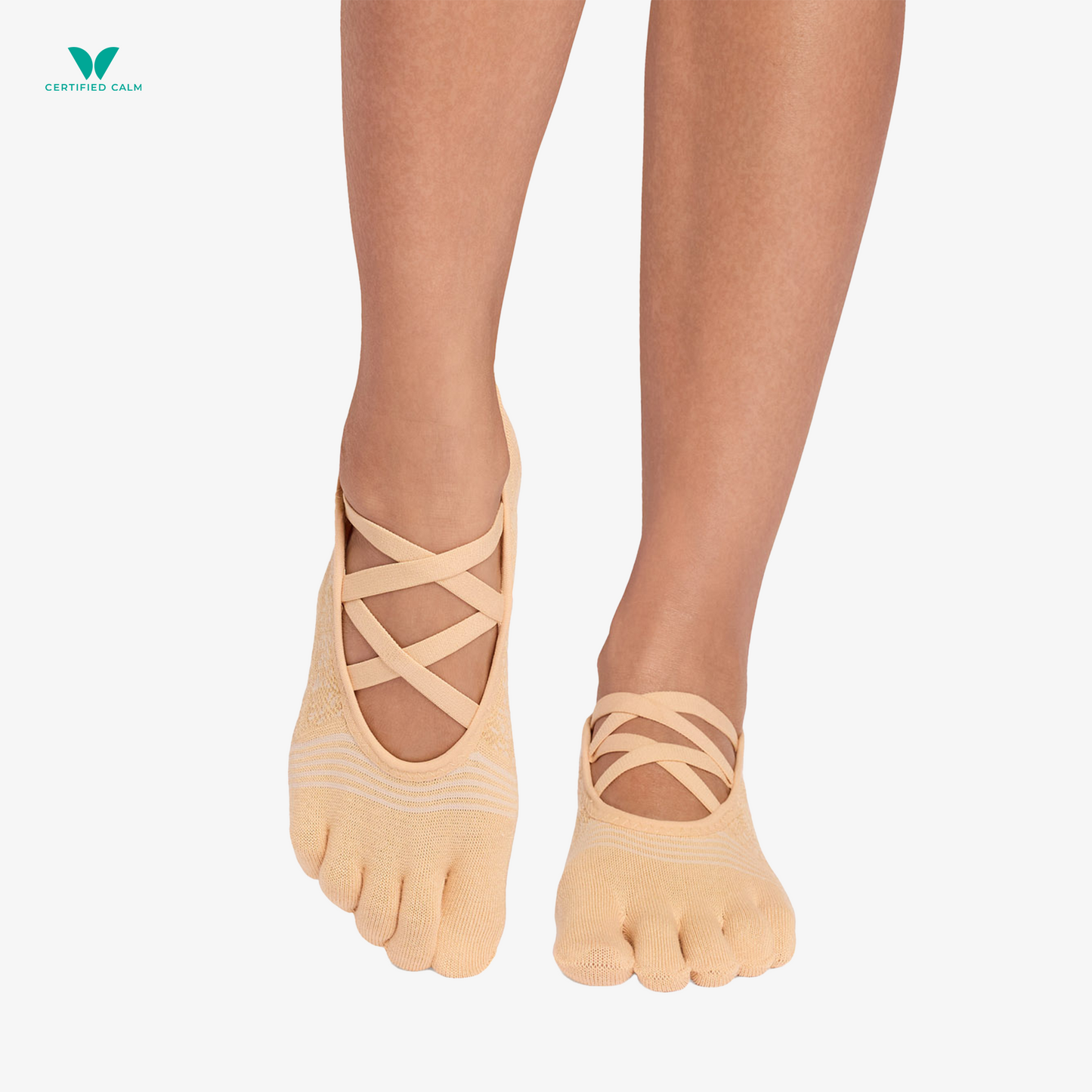 ToeSox Grip Socks Full Toe Elle