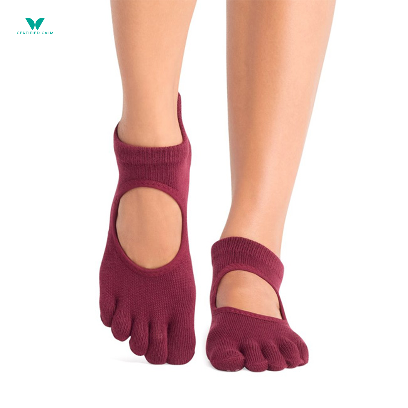 Toesox Grip Socks Full Toe - MULTIPLE STYLES AVAILABLE