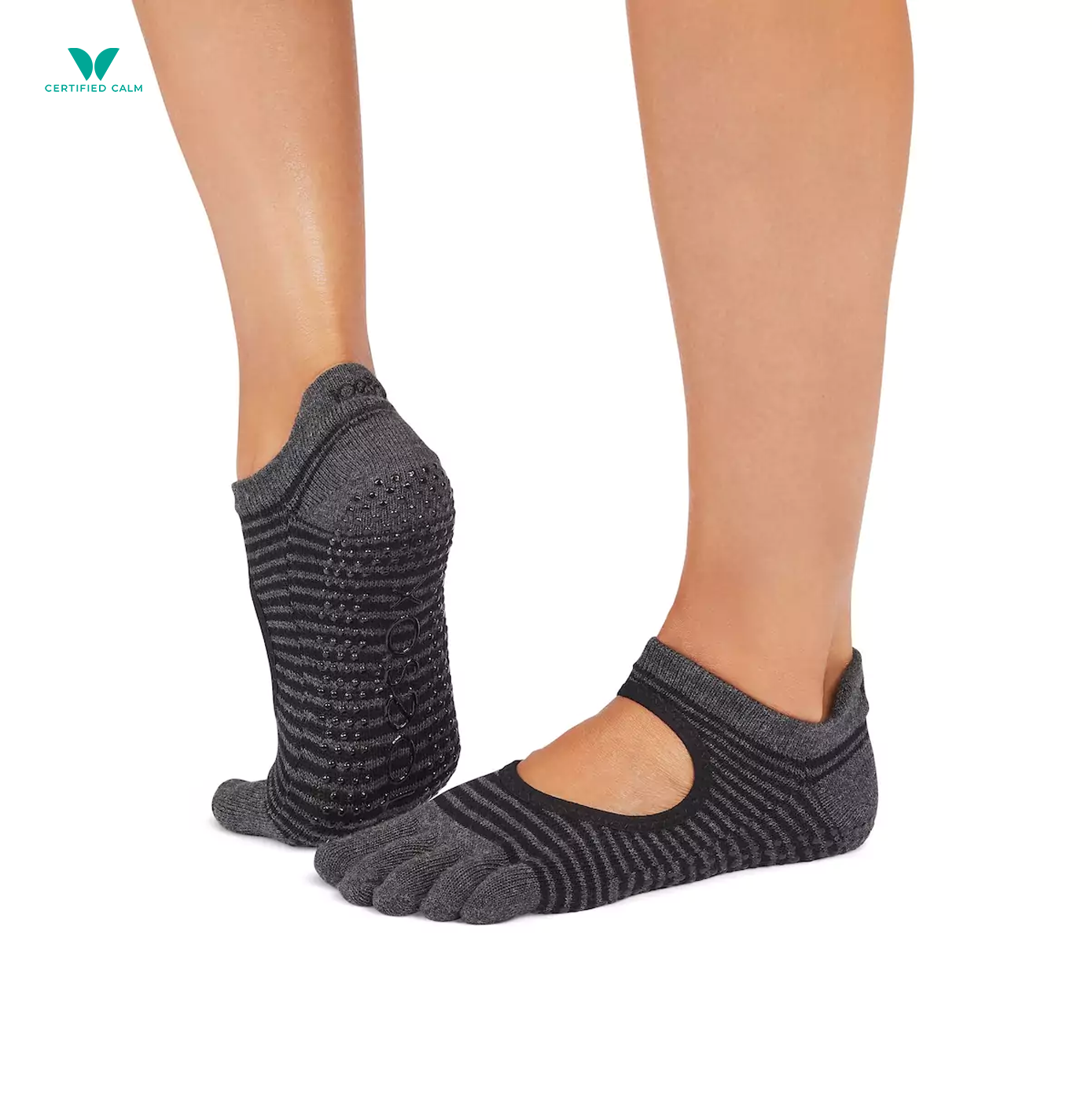 Toesox Grip Socks Full Toe - MULTIPLE STYLES AVAILABLE