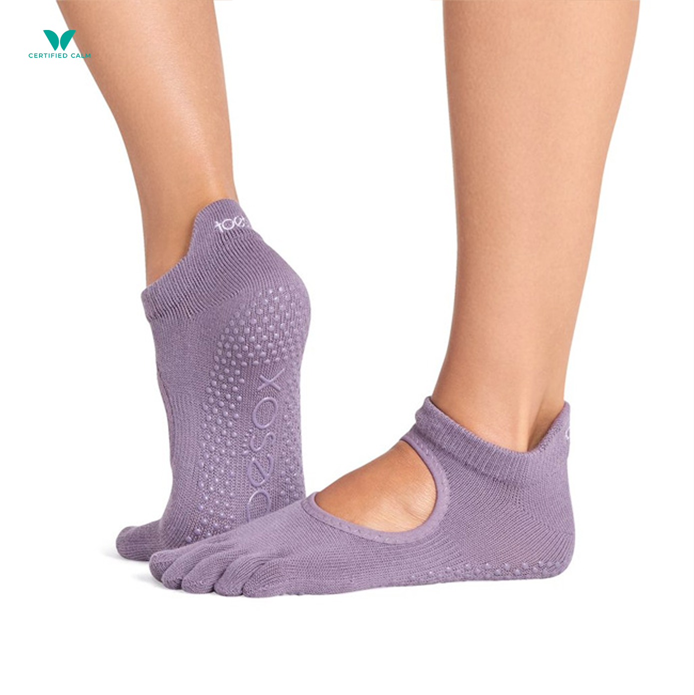 Toesox Grip Socks Full Toe - MULTIPLE STYLES AVAILABLE