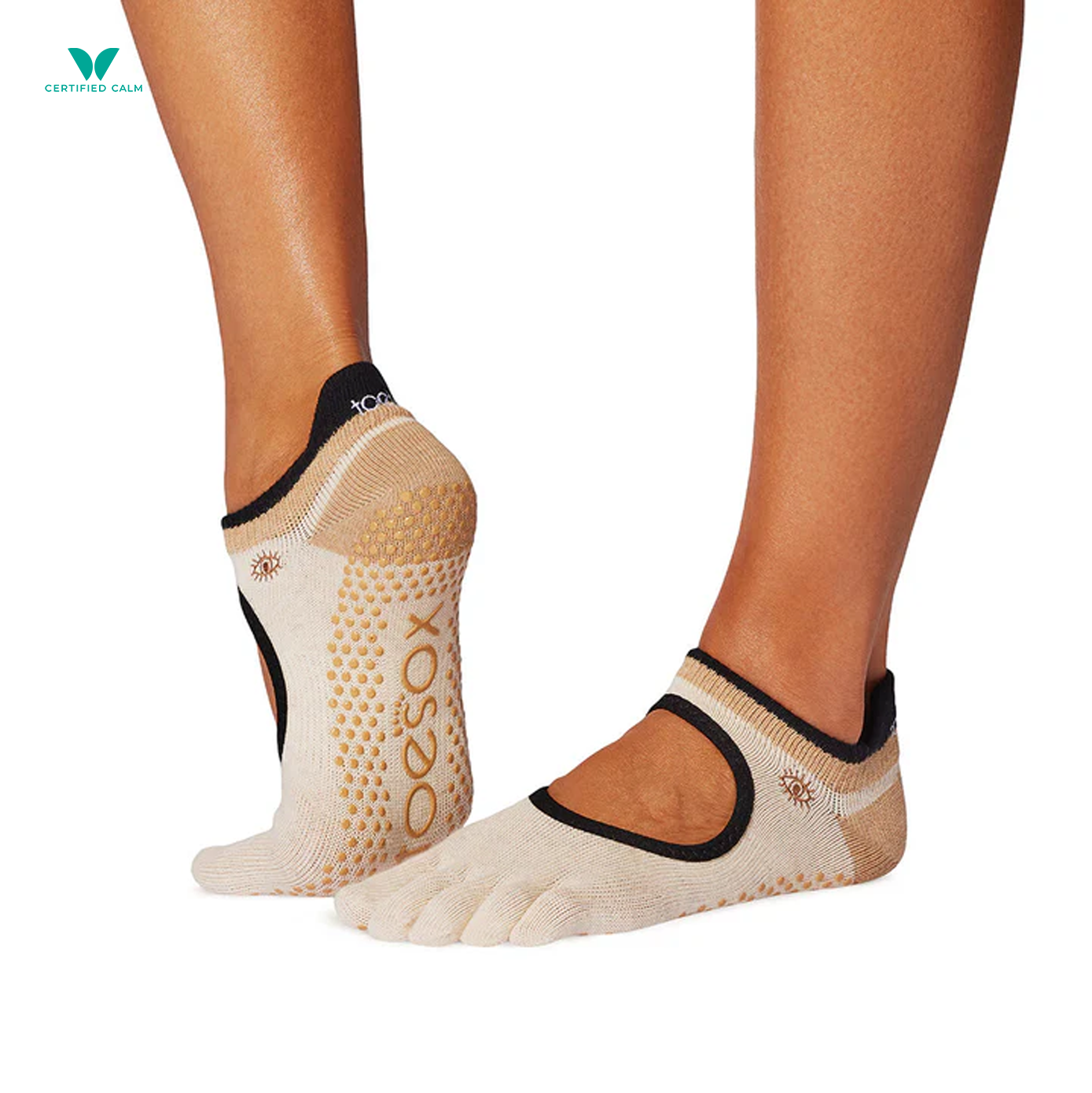 Toesox Grip Socks Full Toe - MULTIPLE STYLES AVAILABLE