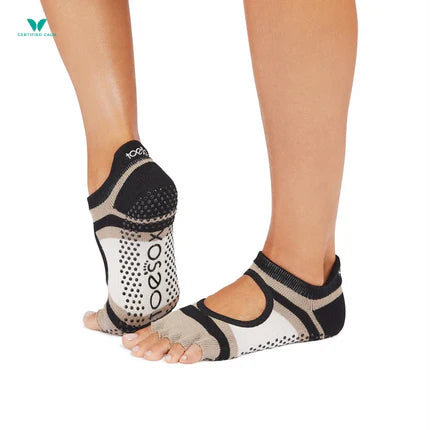 ToeSox Grip Socks Half Toe Bellarina