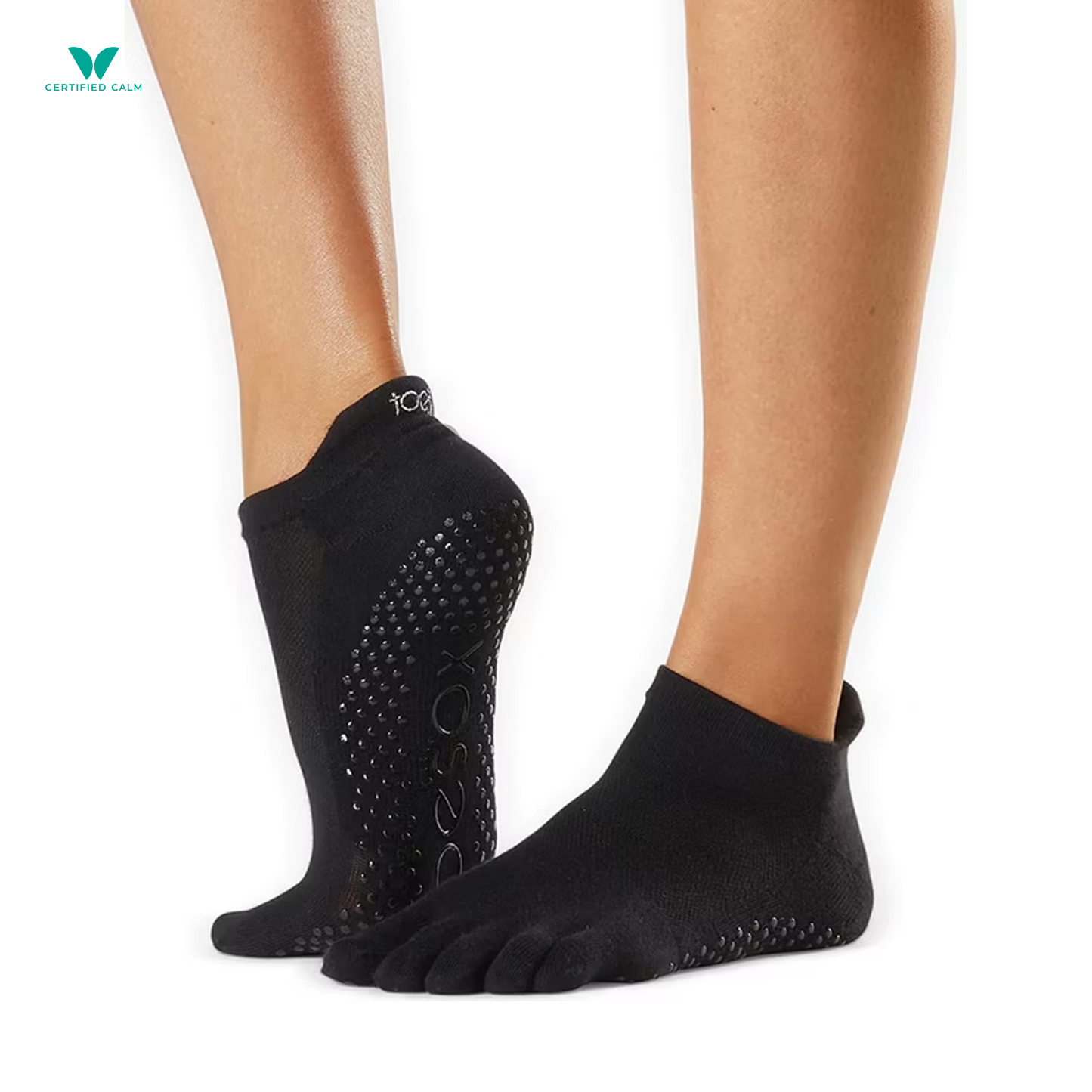 Toesox Grip Socks Full Toe - MULTIPLE STYLES AVAILABLE