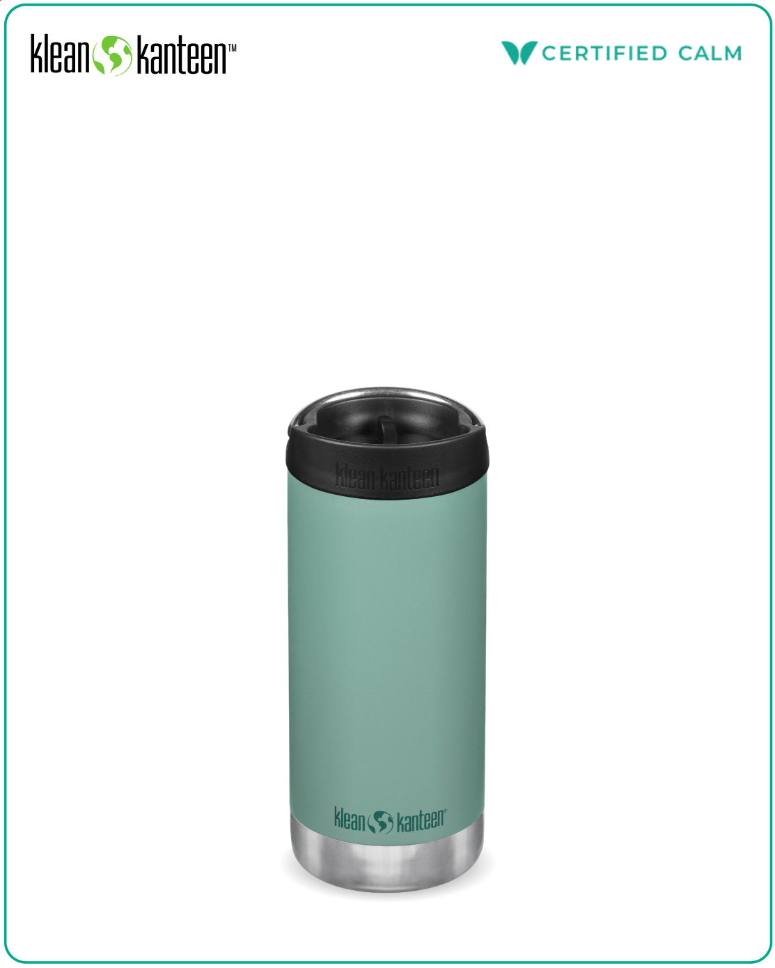 Klean Kanteen TKWide 12oz (w/ Café Cap)