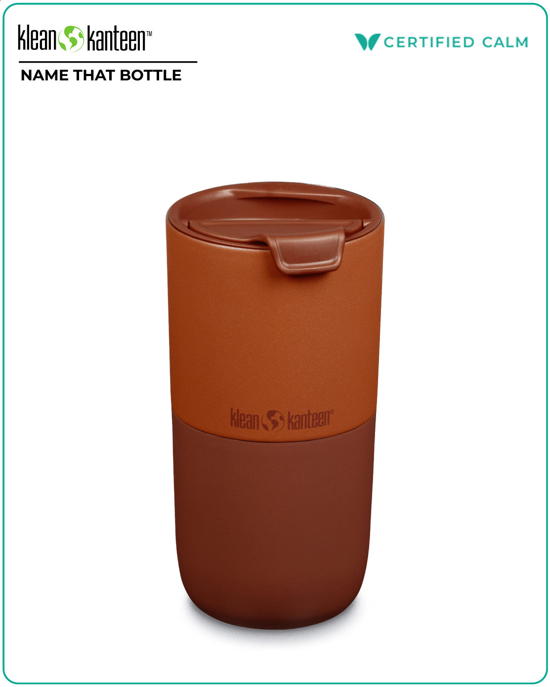 Name That Bottle Rise 16oz Tumbler (w/ Flip Lid) - Autumn Glaze