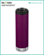 Name That Bottle 20oz TKWide (w/ Café Cap) Purple Potion