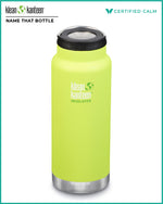 Name That Bottle 32oz TKWide (w/ Loop Cap) Juicy Pear