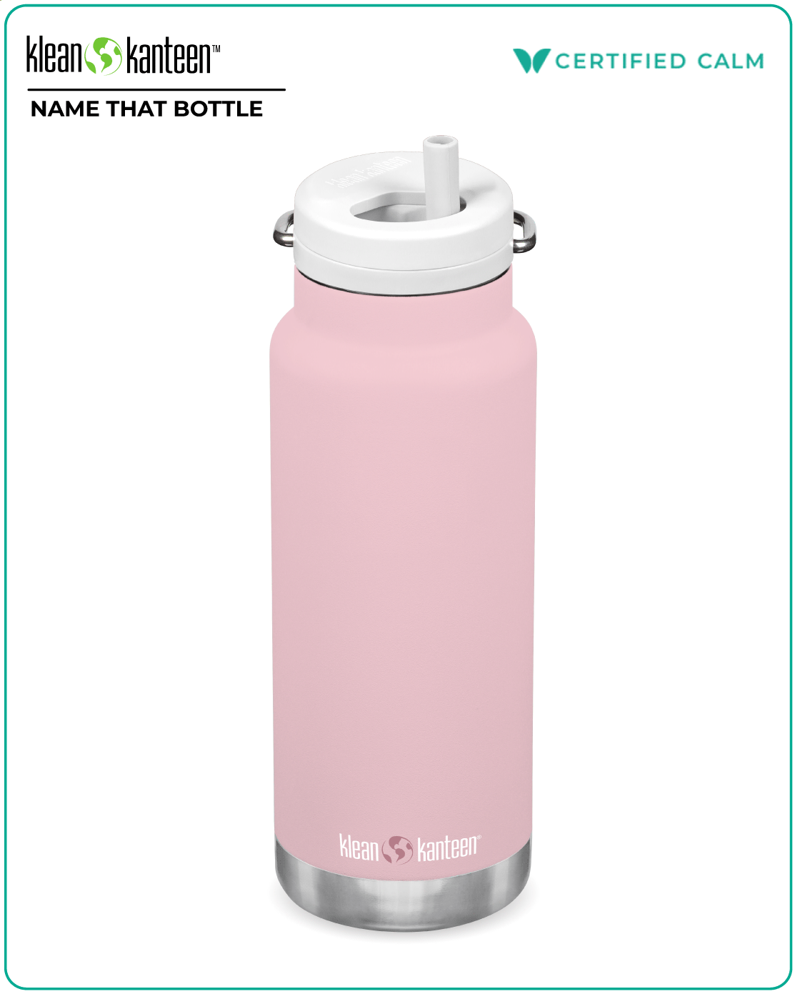 Klean Kanteen TKWide 32oz Bottle with Twist Cap Blue Tint