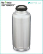 Name That Bottle 64oz TKWide (w/ Loop Cap) Shale Black