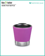 Name That Bottle 8oz Insulated Tumbler (w/ Tumbler Lid) Berry Bright