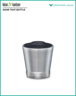 Name That Bottle 8oz Insulated Tumbler (w/ Tumbler Lid) White