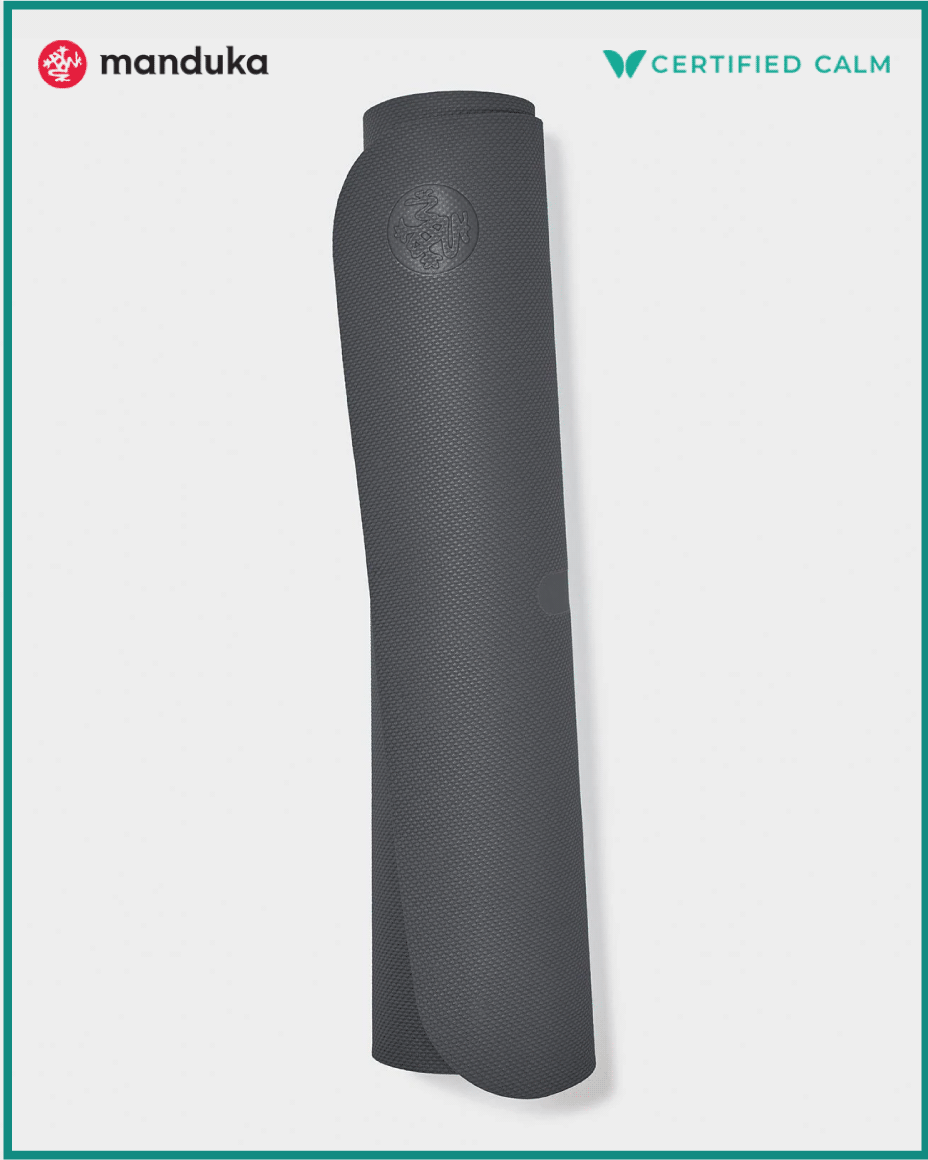 Manduka BEGIN Mat 5mm 68" Steel Grey